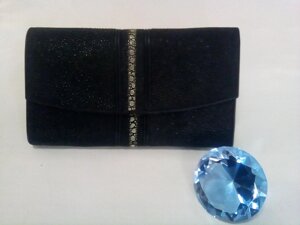 Жіночий гаманець зі шкіри морського ската. Виробництво - Таіланд. 19 * 11 * 4 см.