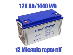 Акумулятор Ultracell UCG120-12 12 V 120 Ah GEL (гелевий, напруга 12 В, ємність 120 А/год)