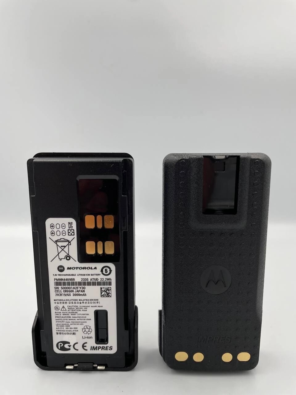 Акумулятор для радіостанцій Motorola DP4400, DP4400e, DP4800, DP4800e PMNN4543A 3000 мА·год від компанії Krop Control - фото 1