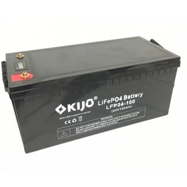 Акумулятор Kijo LiFePo4 24V 100Ah (літій-залізо-фосфатний) від компанії Krop Control - фото 1