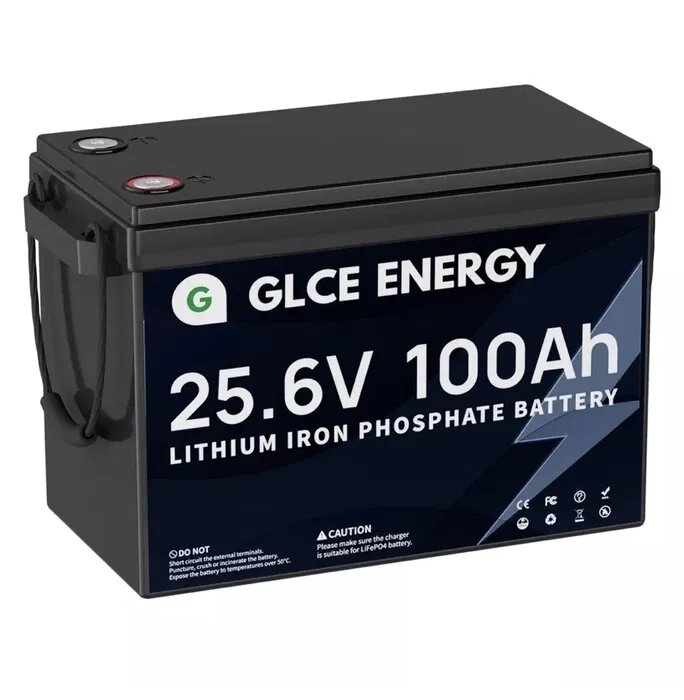 Акумулятор LiFePO4 GLCE ENERGY 24v-100ah від компанії Krop Control - фото 1