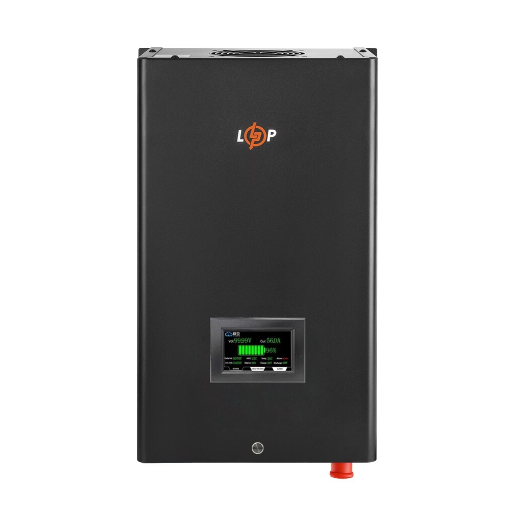 Акумулятор LP LiFePO4 12,8V - 280 Ah (3584Wh) (BMS 200A/200А) метал LCD Smart BT від компанії Krop Control - фото 1