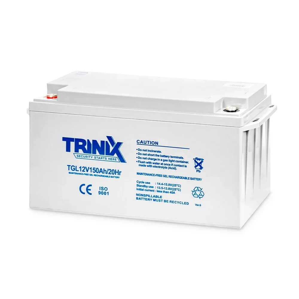 Акумуляторна батарея гелева 12В 150Аг Trinix TGL12V150Ah/20Hr GEL від компанії Krop Control - фото 1