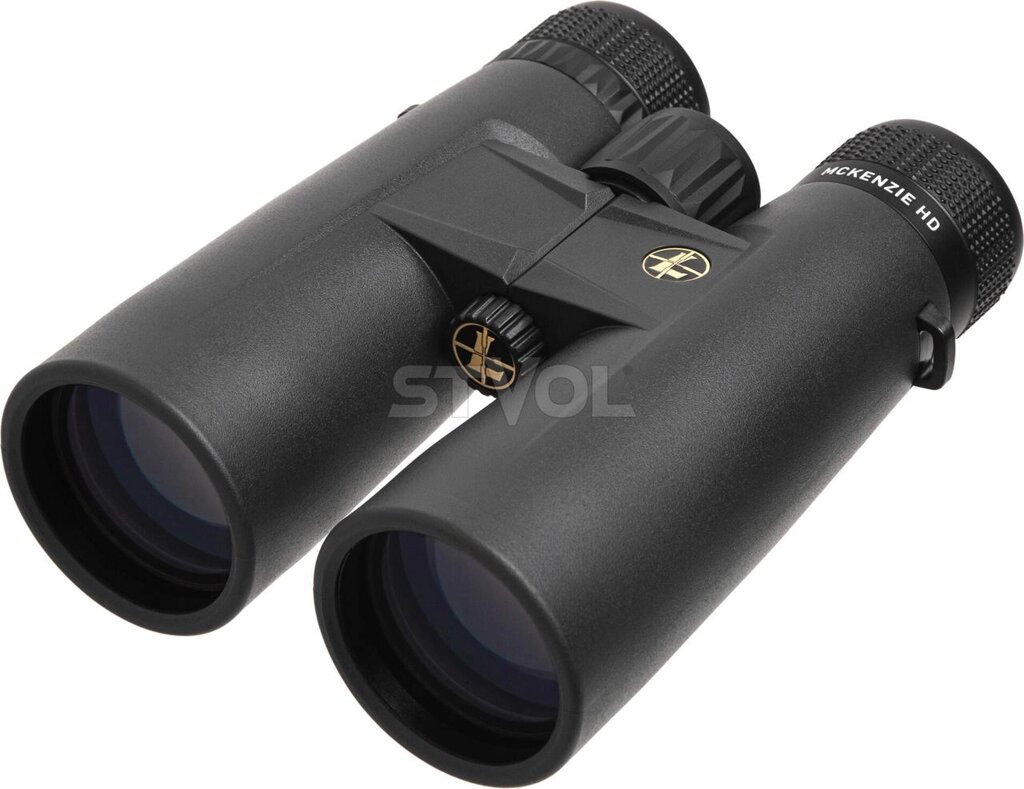 Бінокль Leupold BX-1 McKenzie HD 10x50mm темно-сірий від компанії Krop Control - фото 1