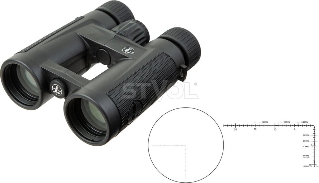 Бинокль Leupold BX-T HD 10x42mm-BLACK-Mil-L Reticle-Roof prism-Barry Compliant від компанії Krop Control - фото 1