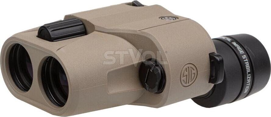 Бінокль Sig Optics ZULU6 HDX 10x30MM IMAGE STABILIZED, FDE від компанії Krop Control - фото 1