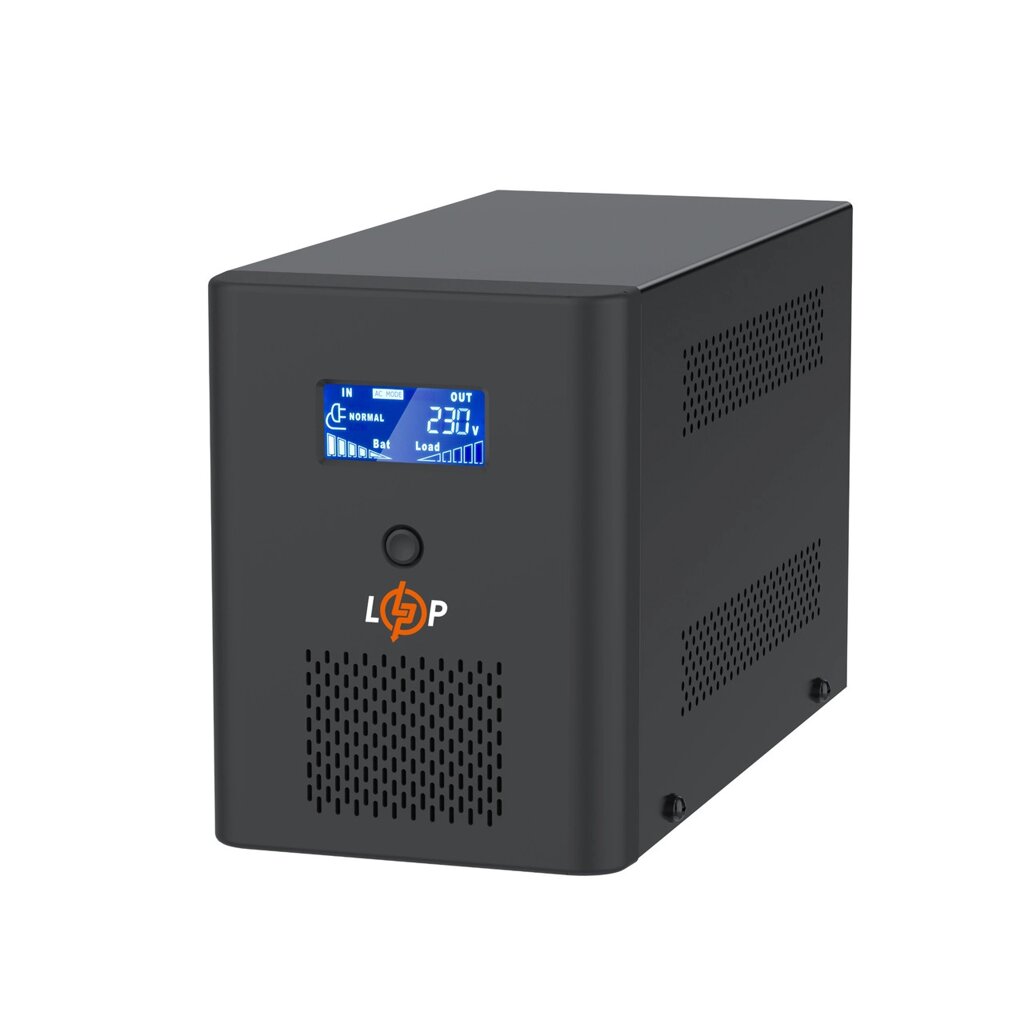 ДБЖ LogicPower LPE-B-PSW-800VA+ (500Вт) 10A з правильною синусоїдою 12V від компанії Krop Control - фото 1