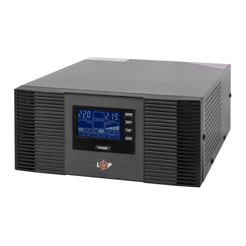 ДБЖ  з правильною синусоїдою для котла Logicpower LPM-PSW-1500VA (1050W) 12V від компанії Krop Control - фото 1