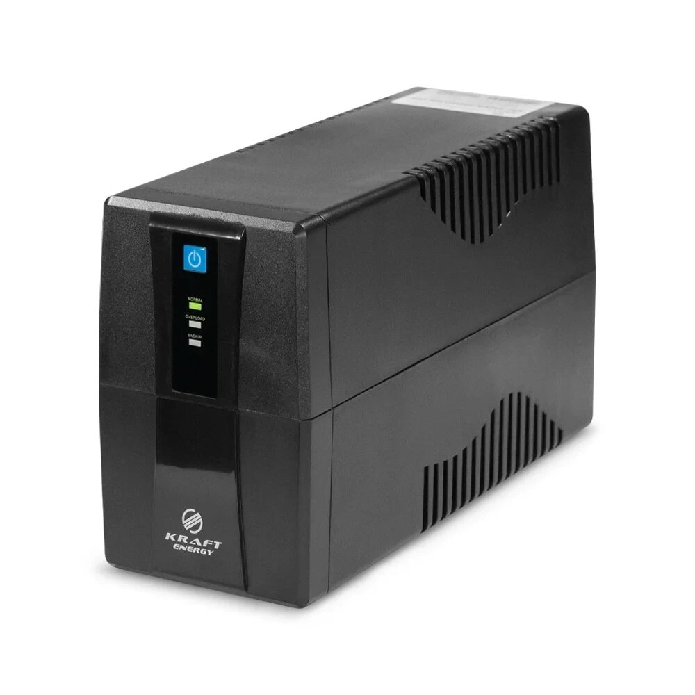 Джерело безперебійного живлення KRF-650VA/390W (LED) LiFePO4 UPS Kraft від компанії Krop Control - фото 1