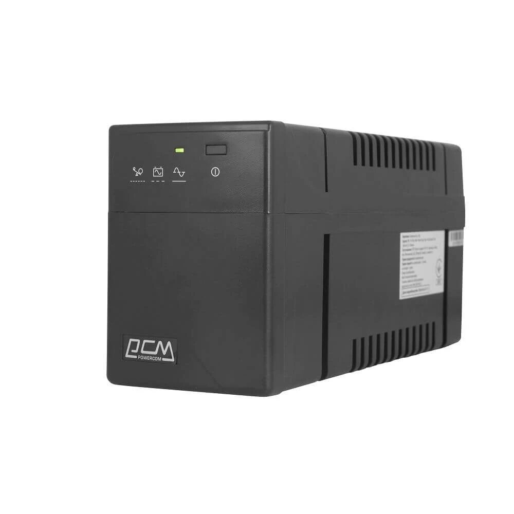 Джерело безперебійного живлення Powercom BNT-600A Schuko 600ВА/360Вт лінійно-інтерактивне від компанії Krop Control - фото 1