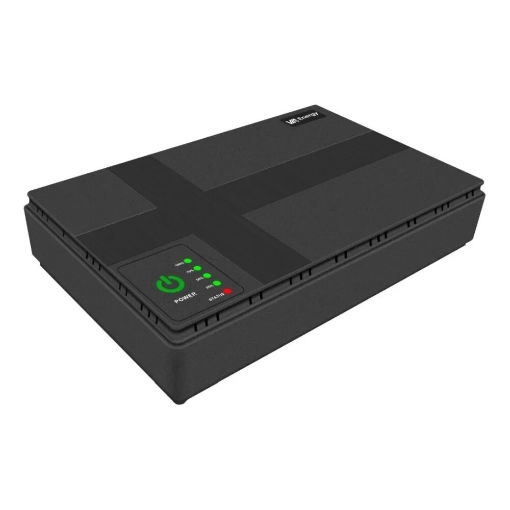 Джерело безперебійного живлення VIA Energy Mini UPS 10400mAh 18W від компанії Krop Control - фото 1