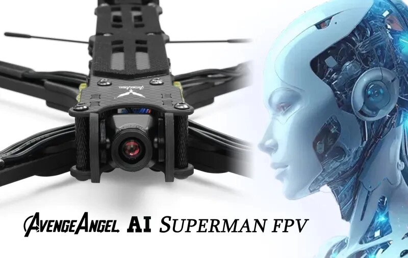 FPV Дрон AvengeAngel AI SUPERMAN зі штучним інтелектом від компанії Krop Control - фото 1