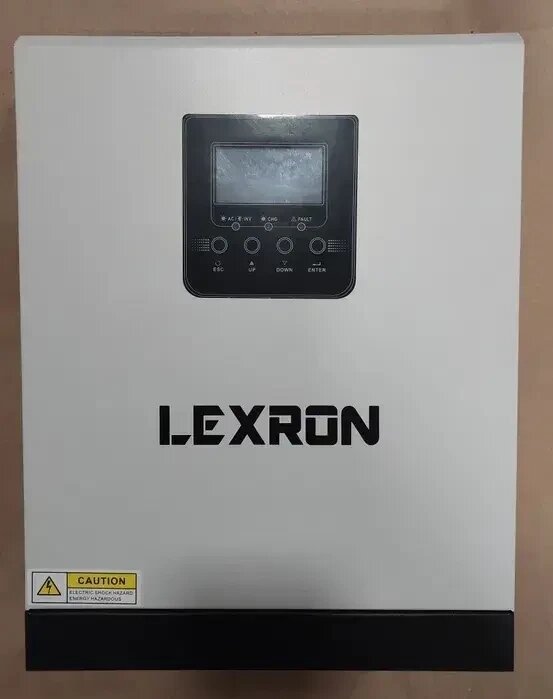 Гібридний інвертор LEXRON 3kW 24V від компанії Krop Control - фото 1