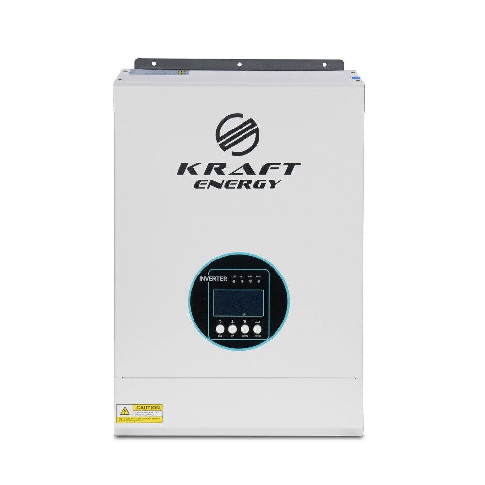 Гібридний однофазний інвертор 5kW/48V Kraft Energy KRF-SIH5KW від компанії Krop Control - фото 1