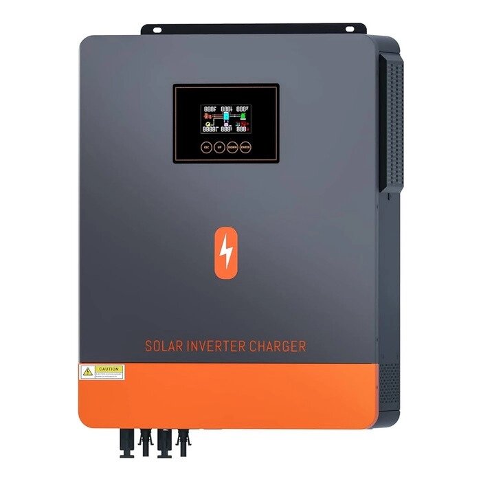 Гібридний сонячний інвертор PowMr 6200W 48V POW-HVM6.2H-48V-N від компанії Krop Control - фото 1