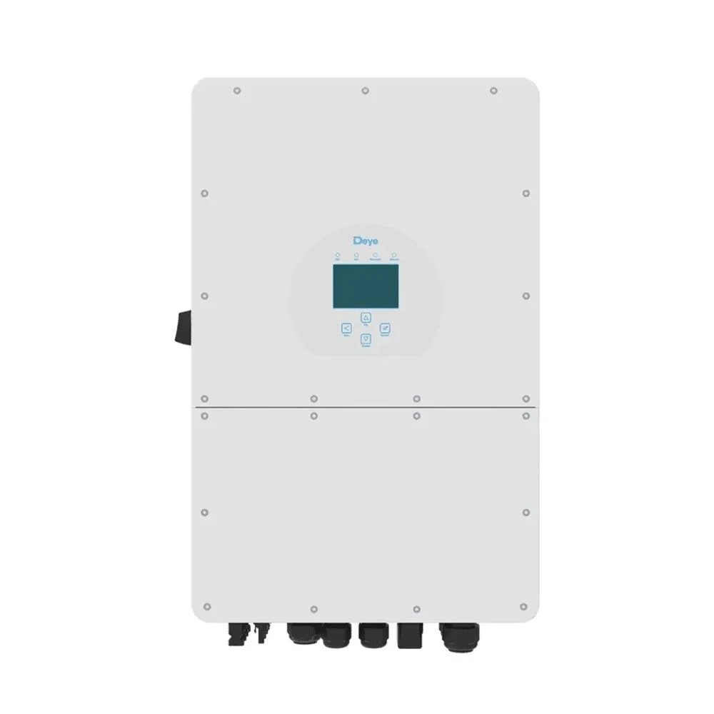 Гібридний трифазний інвертор 10kW Deye SUN-10K-SG01HP3-EU-AM2 від компанії Krop Control - фото 1