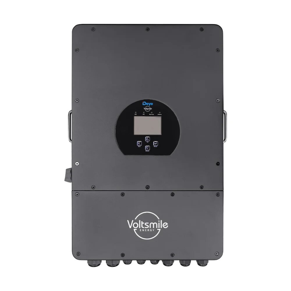 Гібридний трифазний інвертор Voltsmile 12kW hybrid EU-IP65 від компанії Krop Control - фото 1