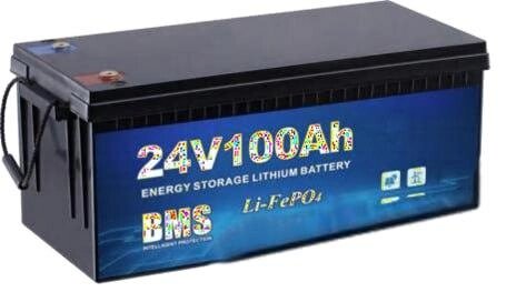 Літій-залізо-фосфатний акумулятор 24V100AH Sorein Lithium Battery LiFePO4 від компанії Krop Control - фото 1