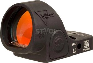 Приціл коліматорний TRIJICON SRO Adj. LED 5.0 MOA Red Dot - NS в Кіровоградській області от компании Krop Control