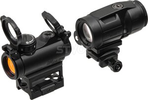 Комплект Sig Optics колiматор ROMEO-MSR 2 MOA та магнiфер JULIET3-MICRO 3X22MM в Кіровоградській області от компании Krop Control