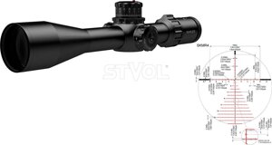 Приціл оптичний KAHLES K 525i CCW 5-25x56 / SKMR4-right в Кіровоградській області от компании Krop Control