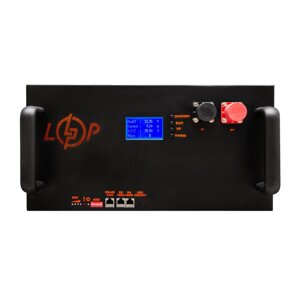 Акумулятор LP LiFePO4 51,2V - 230 Ah (11776Wh) (Smart BMS 200A/100А) з LCD метал RM