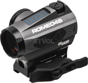 Приціл коліматорний SIG Optics ROMEO4S 1x20mm, 2 MOA RED DOT BALLISTIC CIRCLE DOT, SOLAR в Кіровоградській області от компании Krop Control