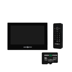 Комплект відеодомофона GV-004-GV-060+GV-007 + SD32GB