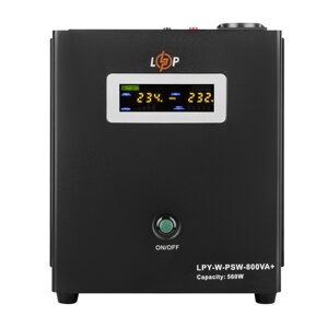 Джерело безперебійного живлення для котла LogicPower LPY-W-PSW-800VA+ (560W) 5A/15A 12V