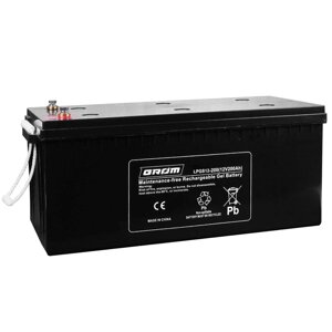 Гелевий акумулятор Grom LPGS12 HYBRID GEL (12v200Ah)