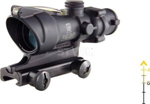 Приціл оптичний TRIJICON ACOG 4x32 BAC Dual illum Amber Chevron. 223/5.56 BDC в Кіровоградській області от компании Krop Control