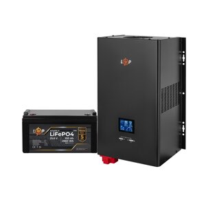 Комплект резервного живлення LogicPower W3600 + літієва (LiFePO4) батарея 2560 Wh