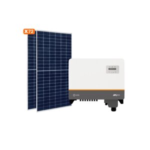 Сонячна електростанція (СЕС) 30 kW Solis GRID 3Ф (під зелений тариф)