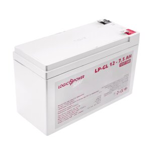 Акумулятор гелевий LP-GL 12V - 7.5 Ah Silver