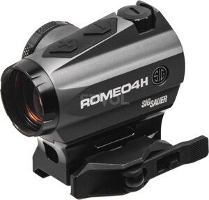 Приціл коліматорний SIG Optics ROMEO4H 1x20mm, GREEN HORSE SHOE DOT, 0.5 MOA ADJ в Кіровоградській області от компании Krop Control