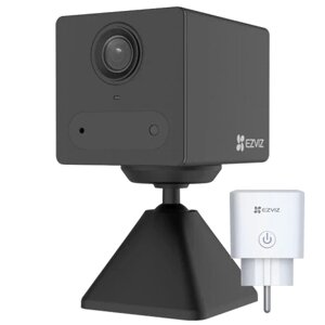 Ezviz CS-CB2 (1080P, BK)+CS-T30-10B-EU Комплект камера та розетка