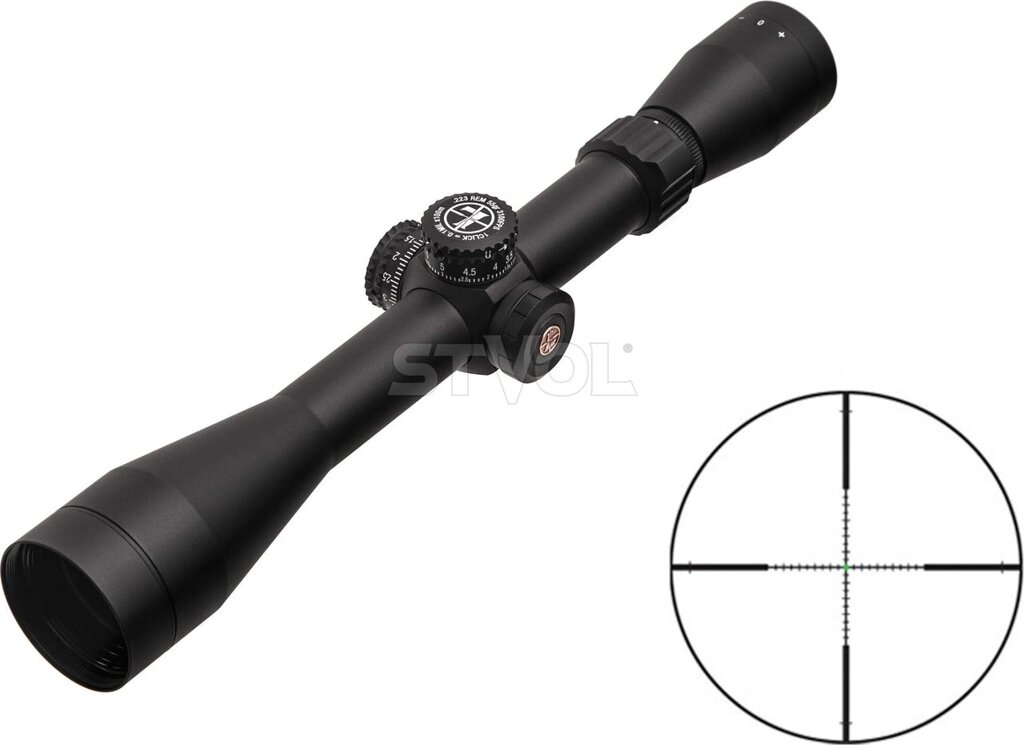 Прицел Leupold Mark AR 1 3-9x40mm P5 Matte Firedot TMR від компанії Krop Control - фото 1