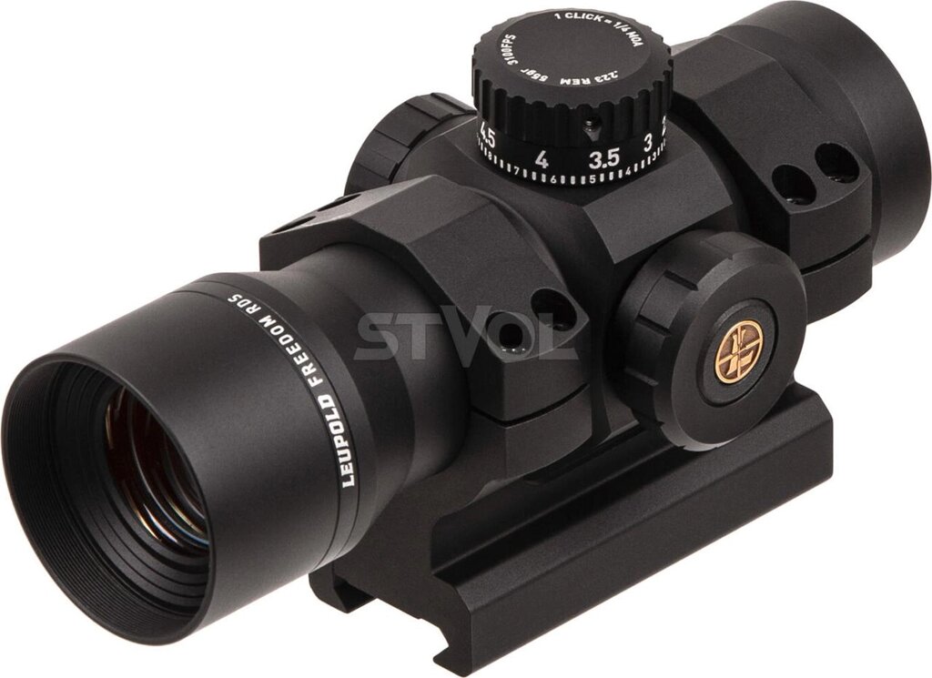 Приціл коліматорний LEUPOLD Freedom RDS 1x34 mm Red Dot 223 BDC 1.0 MOA Dot з кріпленням IMS від компанії Krop Control - фото 1