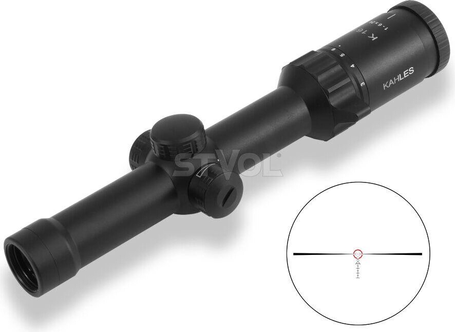 Приціл оптичний KAHLES K 16i 1-6x24 Abs. SI1 від компанії Krop Control - фото 1