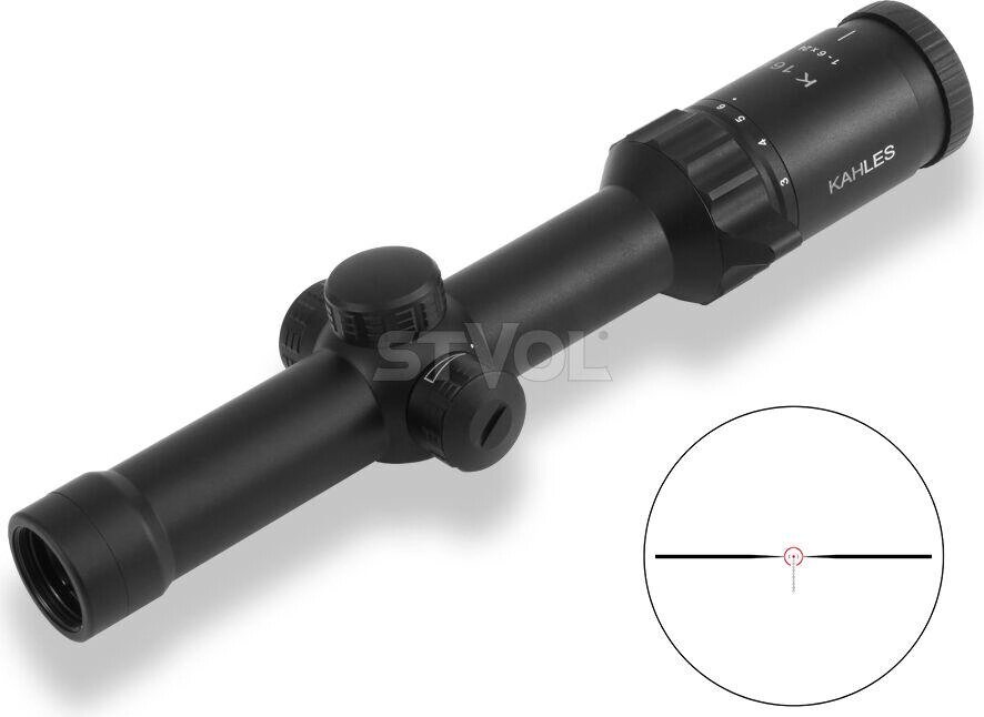 Приціл оптичний KAHLES K 16i 1-6x24 Abs. SM1 від компанії Krop Control - фото 1