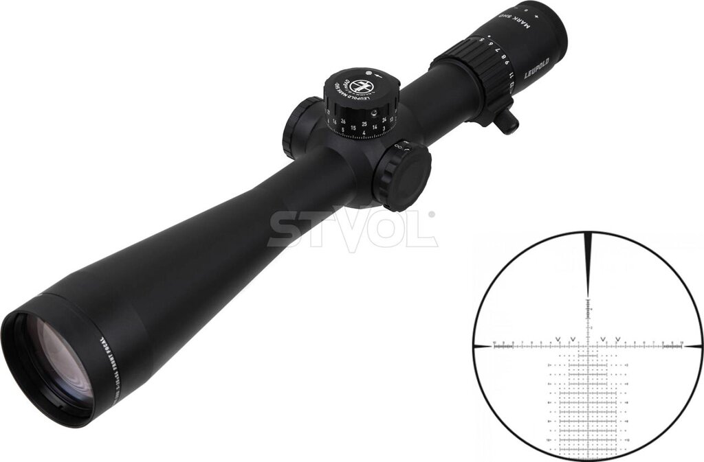 Приціл оптичний LEUPOLD MARK 5HD 5-25x56 (35 mm) M5C3 FFP H59 від компанії Krop Control - фото 1