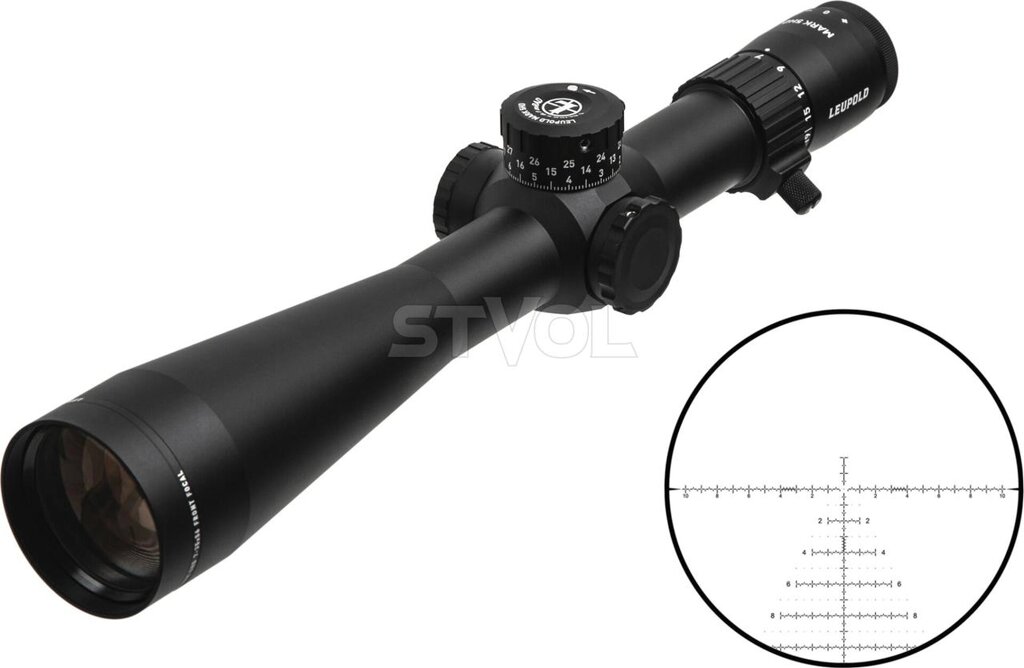 Приціл оптичний LEUPOLD MARK 5HD 5-25x56 (35 mm) M5C3 FFP PR2-MIL від компанії Krop Control - фото 1