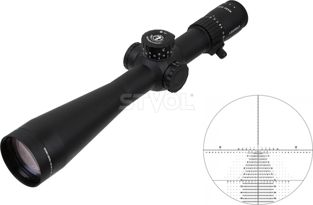 Приціл оптичний LEUPOLD MARK 5HD 5-25x56 (35 mm) M5C3 FFP Tremor 3 від компанії Krop Control - фото 1