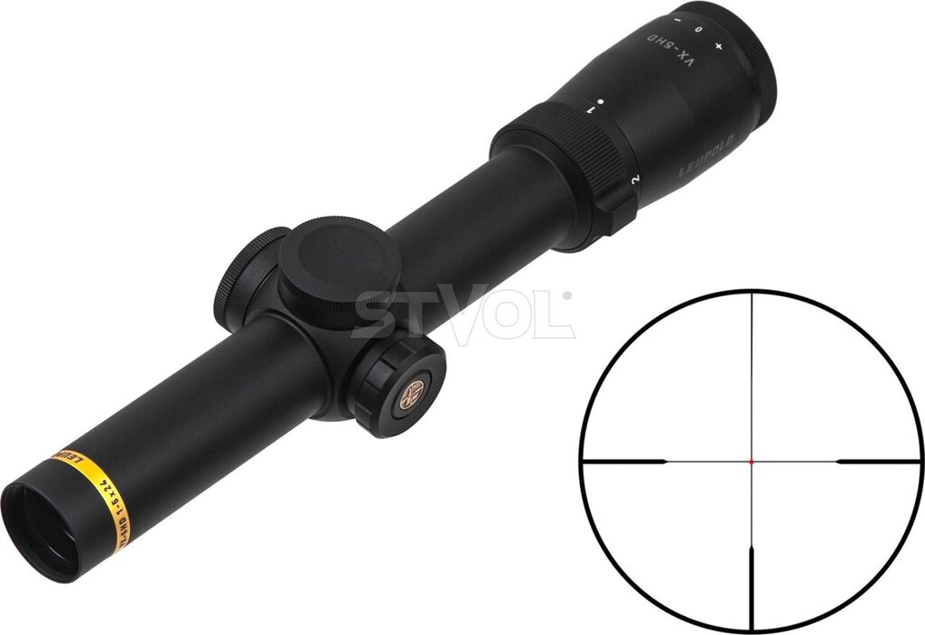 Приціл оптичний LEUPOLD VX-5HD 1-5x24 (30 mm) Metric Illum. FireDot 4 Fine від компанії Krop Control - фото 1