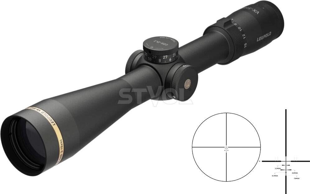 Приціл оптичний LEUPOLD VX-5HD 3-15x44 (30 mm) CDS-ZL2 BOONE & CROCKETT від компанії Krop Control - фото 1