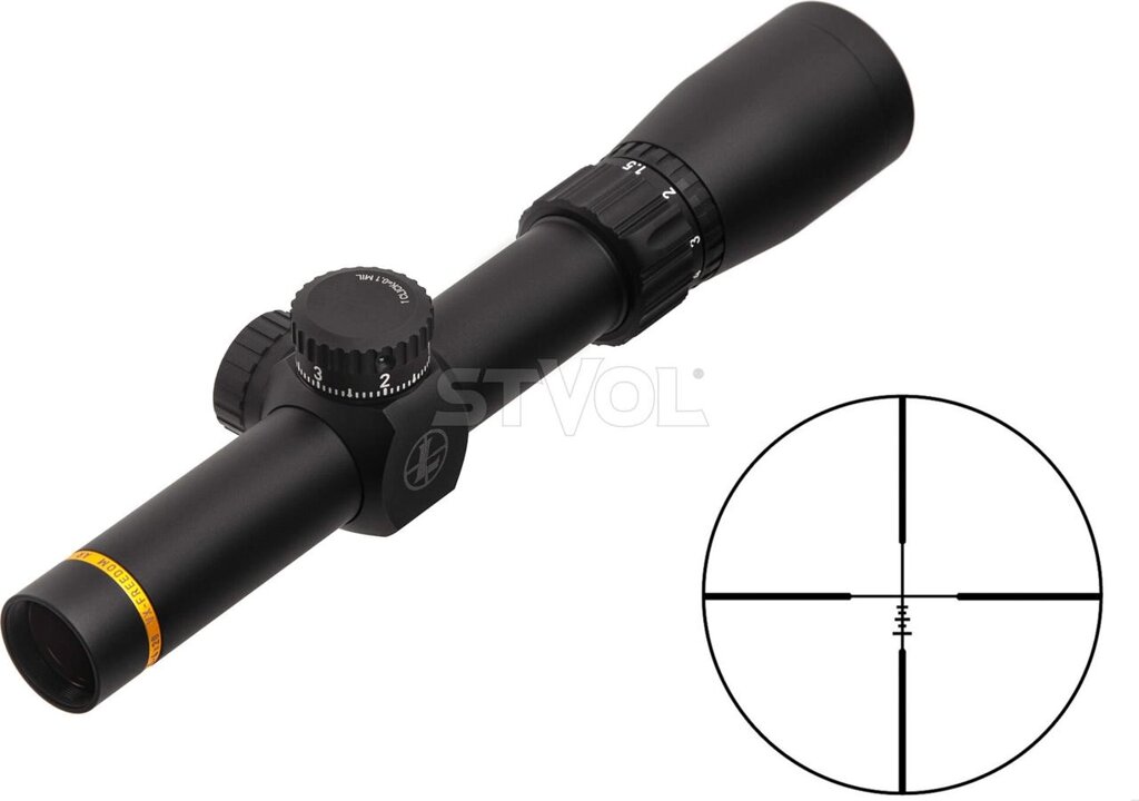 Приціл оптичний LEUPOLD VX-Freedom AR 1.5-4x20 (1 inch) P5 Mil/Mil AR-Balistic від компанії Krop Control - фото 1