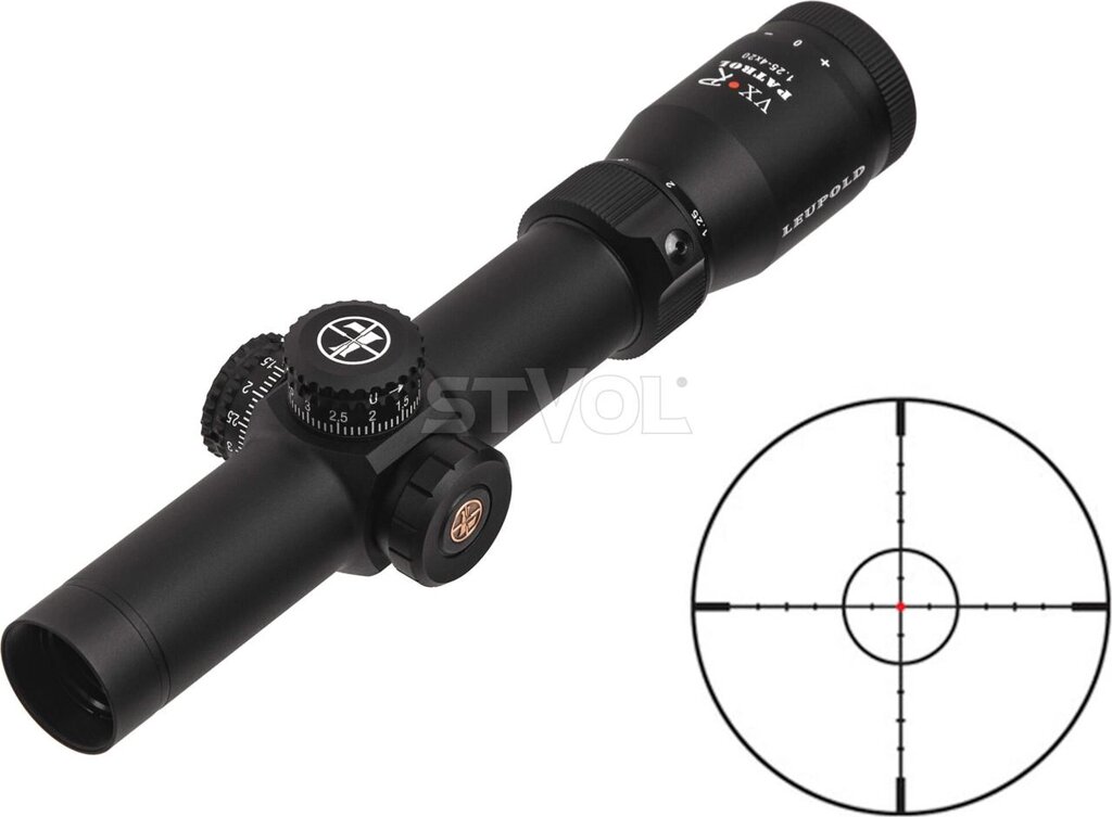 Приціл оптичний Leupold VX-R 1.25-4x20 Firedot SPR Reticle від компанії Krop Control - фото 1