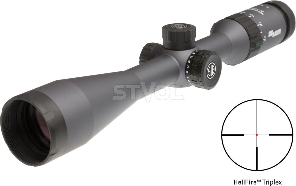 Приціл оптичний Sig Optics Whiskey 5 2-10x42 mm Triplex Illum від компанії Krop Control - фото 1