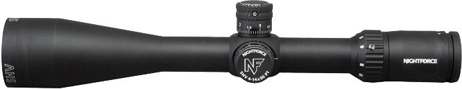 Прилад Nightforce SHV 4-14x50 ZeroSet F1 0.1Mil сітка Mil-R з підсвіткою від компанії Krop Control - фото 1