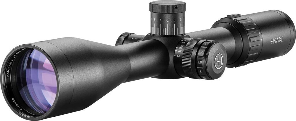 Прилад оптичний Hawke Vantage 30 WA 4-16х50 SF сітка 17HMR 16x з підсвіткою від компанії Krop Control - фото 1